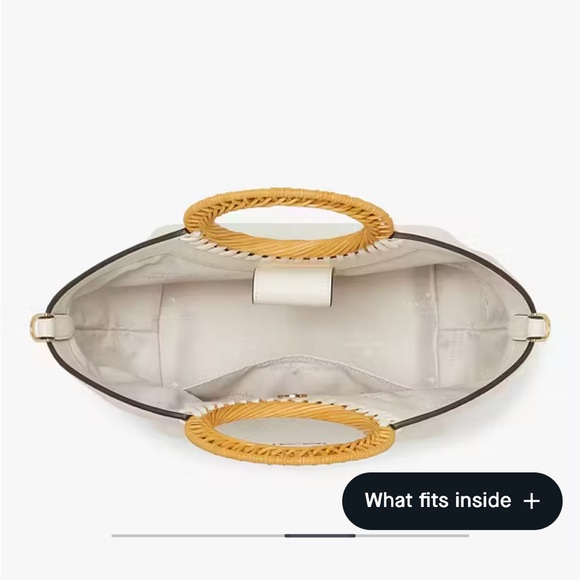 NWT Kate Spade Harbor Small Tote in Meringue – Pebbled Leather - Picture 16 of 16